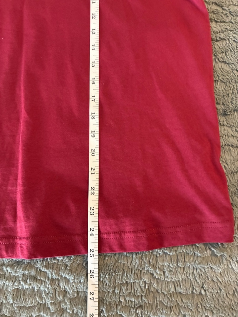 Diesel Maroon Short Sleeve Tee with White Logo - Picture 8 of 9
